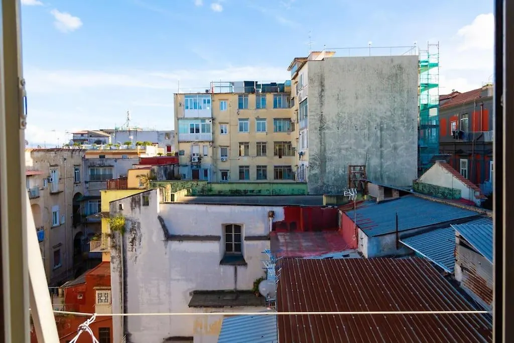 Apartment Top Floor Studio, Central & Quiet Naples Italy